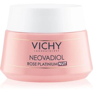 Vichy Neovadiol Rose Platinium crème de nuit illuminatrice et rénovatrice pour peaux matures 50 ml - Publicité