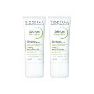 Bioderma Sebium Sensitive Soin Apaisant Anti-Imperfections Lot de 2 x 30 ml - Lot 2 x 30 ml