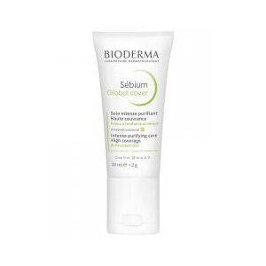 Bioderma Sebium Global Cover Soin Intense Purifiant Haute Couvrance 30 ml + 2 g - Tube 30 ml + 2 g
