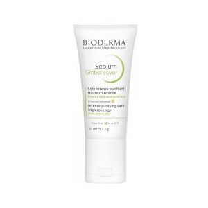 Bioderma Sébium Global Cover Soin Intense Purifiant Haute Couvrance 30 ml + 2 g - Tube 30 ml + 2 g