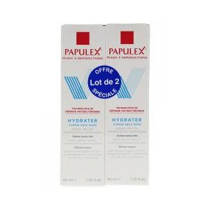 Alliance Papulex Creme Sans Huile Lot de 2 x 40 ml - Lot 2 x 40 ml