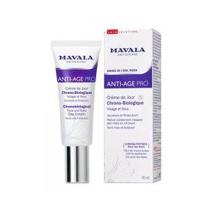 Mavala SkinSolution Anti-Age Pro Creme de Jour Chrono-Biologique Visage et Yeux 45 ml - Tube 45 ml
