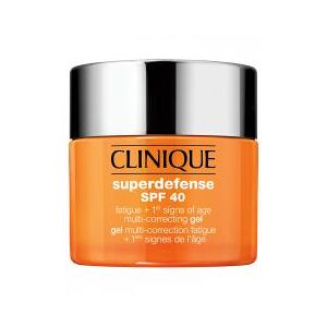 Clinique Superdefense SPF40 Gel Multi-Correction Fatigue + 1ers Signes de l'Age Tous Types de Peau 50 ml - Pot 50 ml