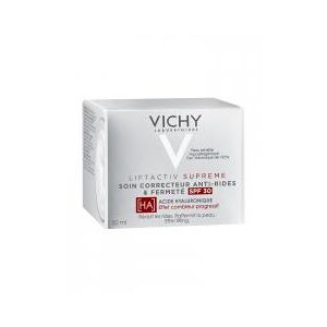 Vichy LiftActiv Supreme Soin Correcteur Anti-Rides & Fermete Peau Seche a Tres Seche SPF30 50 ml - Pot 50 ml