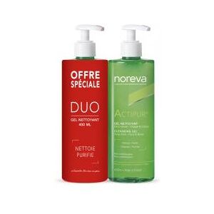 Noreva Actipur Gel Dermo-Nettoyant Lot de 2 x 400 ml - Lot 2 x 400 ml