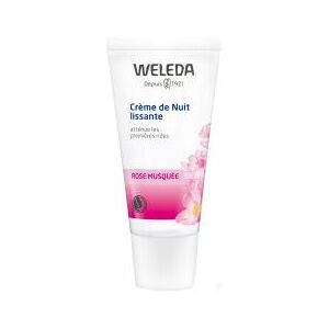 Weleda Creme de Nuit Lissante a la Rose Musquee 30 ml - Tube 30 ml