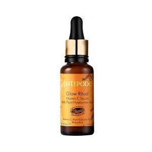 Antipodes Rituel Éclat Serum a la Vitamine C et a l'Acide Hyaluronique d'Origine Vegetale 30 ml - Flacon compte goutte 30 ml