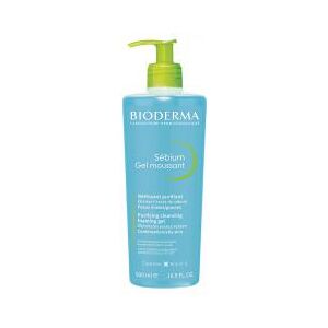 Bioderma Sébium Gel Moussant Nettoyant Purifiant 500 ml - Flacon-Pompe 500 ml - Publicité