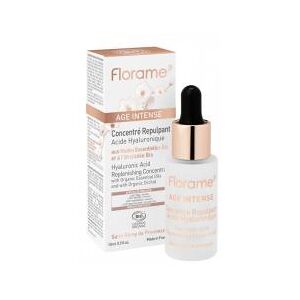 Florame Âge Intense Concentre Repulpant Acide Hyaluronique Bio 30 ml - Flacon compte goutte 30 ml