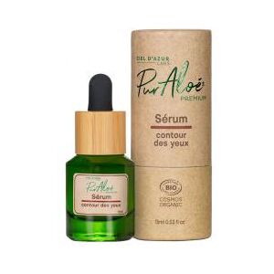 Pur Aloe Premium Serum Contour des Yeux Bio 15 ml - Flacon compte goutte 15 ml