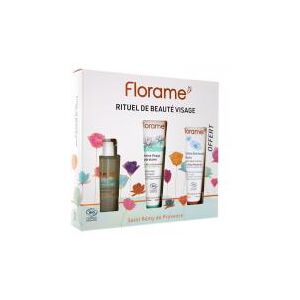 Florame Hydratation Rituel de Beaute Visage Bio - Coffret 3 produits