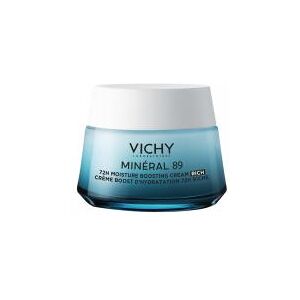 Vichy Mineral 89 Creme Boost d'Hydratation 72H Riche 50 ml - Pot 50 ml