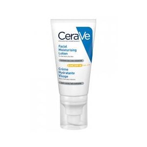 CeraVe Crème Hydratante Visage SPF50 52 ml - Tube-Pompe 52 ml