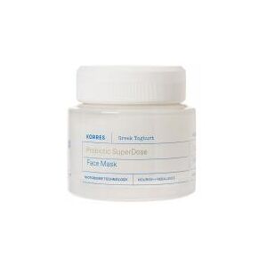 Korres Yaourt Grec Masque Visage Super-Dose de Probiotiques 100 ml - Pot 100 ml