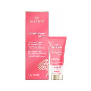 Nuxe Prodigieuse Boost Le Gel-Creme Éclat Multi-Correction 40 ml + Le Baume-Huile Recuperateur Nuit 15 ml Offert - Lot 2 produits