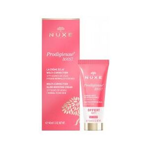 Nuxe Prodigieuse Boost La Creme Éclat Multi-Correction 40 ml + Le Baume-Huile Recuperateur Nuit 15 ml Offert - Lot 2 produits