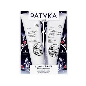 PATYKA Body Gommage Corps Revitalisant Bio 150 ml+ Lait Corps Hydratant Douceur Bio 150 ml Offert - Coffret 2 produits dont 1 offert