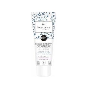 Les Poulettes Paris Masque Exfoliant Perfecteur Argile Blanche Bio 75 ml - Tube 75 ml