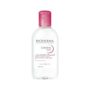 Bioderma Créaline Eau Micellaire Démaquillante Visage et Yeux Peaux Sensibles 250 ml - Flacon 250 ml - Publicité