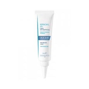 Ducray Keracnyl PP+ Crème Anti-Imperfections - Peaux à Tendance Acnéique 30 ml - Tube-applicateur 30 ml