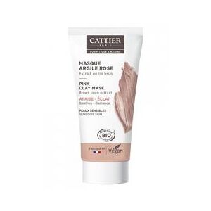 Cattier Mini Masque Argile Rose - 30 ml - Tube 30 ml