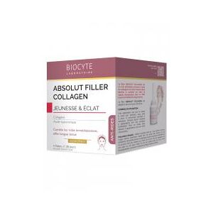 Biocyte Absolut Filler Collagen Jeunesse & Éclat 4 Fioles Poudre - Fiole 4 fioles