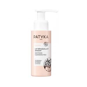 PATYKA Clean Lait Démaquillant Apaisant Format Voyage Bio 50 ml - Flacon-Pompe 50 ml