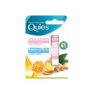 Quies Sticks Lèvres Miel Gingembre - Étui 1 Unité - Stick 4,5 g