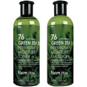 76 Green Tea Seed Toner hydratant premium, émulsion 350 ml (8 options)