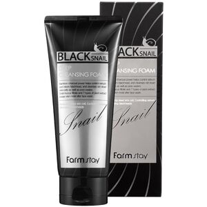 Farmstay Black Snail Mousse Nettoyante en Profondeur 180 ml