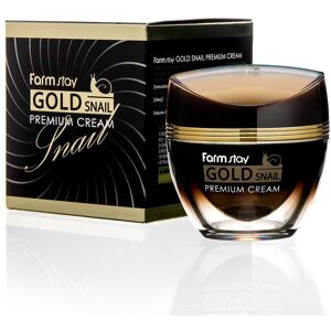 Farmstay Gold Snail Premium Cream 50 ml Crème énergétique pour la vitalité de la peau