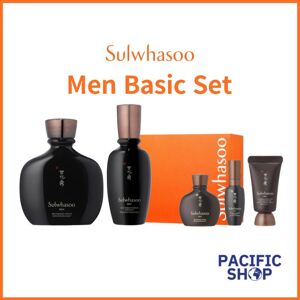 [Sulwhasoo] Skin For Men Skin Strengthening Emulsion & Recharging Serum Set