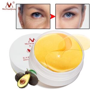 Masque pour les yeux au beurre de karité, hydratant, raffermissant, au collagène doré, soins du visage, masque de sommeil, patchs pour les yeux, Anti-cernes, soins pour la peau, blanchissant