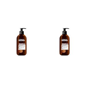 L’Oréal Paris L'Oréal Men Expert BarberClub Nettoyant 3 en 1 Barbe + Visage + Cheveux Homme Usage Quotidien À l'Huile Essentielle de Bois de Cèdre Tous Types de Peaux 200 ml (Lot de 2) - Publicité