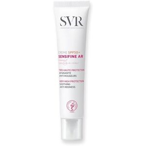 SVR Crème SPF50+ Sensifine AR Soin Visage Intensif Anti-rougeurs, Hydratant et Apaisant Peaux Réactives à Tendance Couperosique Adultes 40 ml - Publicité