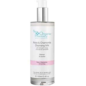 The Organic Pharmacy Rose Organic Pharmacy et camomille 100ml Lait Démaquillant - Publicité