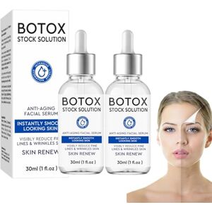 VCTKLN Botox Olavita Botox Sérum pour le visage à effet immédiat avec vitamine C&E, sérum anti-âge pour réduire les ridules, les rides, la peau rebondie, raffermissement immédiat du visage (lot de 2) - Publicité