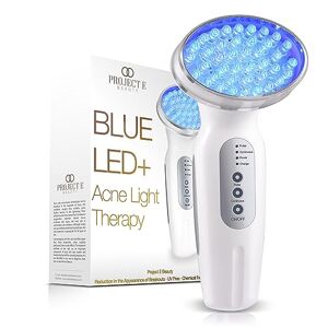 Pro-Ject Blue LED+ Acne Light Therapy de    Anti-acné   Réduit les Taches   Calme l'Inflammation et la Peau Sensible   Enleve les Imperfections   Pour les Eruptions Cutanées et la Peau Grasse - Publicité