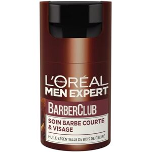 L'Oréal Men Expert Barber Club Soin Barbe Courte et Visage 50ml - Publicité