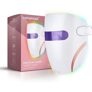 Pro-Ject Lumamask LED Light Therapy par    7 couleurs LED   Soins anti-âge et anti-imperfections   Réduit les rides et ridules   Supprimes des taches   Raffermis la peau   Léger et sans fil - Publicité