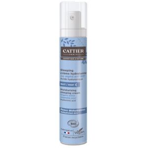 Cattier sleeping creme hydratante bio 50ml - Publicité