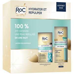 RoC Coffret Hydrater Et Repulper Capsules Serum Nuit + Creme Yeux