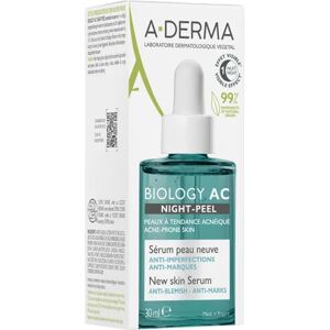 A-Derma Biology AC Night Peel Serum Peau Neuve 30ml