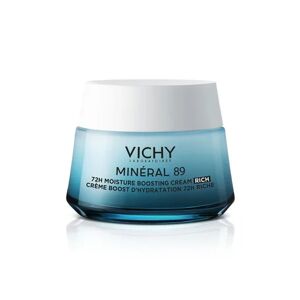 Vichy Mineral 89 Crema Boost Hidratacion 100H Rica 50ml