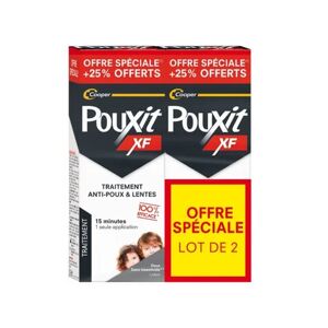 Pouxit XF Traitement Anti-Poux Et Lentes Lotion 2x250ml