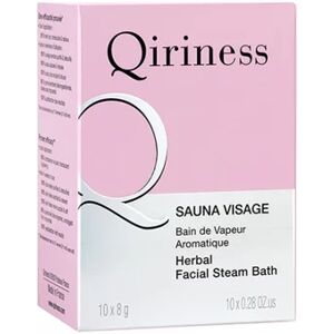 Qiriness Sauna Visage Bain de vapeur aromatique 10x8g