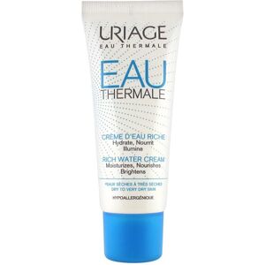 Eau Thermale Rich Water Cream 40ml Blanc Blanc One Size unisex