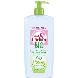 Bébé Natural Caresse Eau Nettoyante Visage & Corps Aloé Vera Bio 750ml