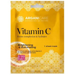 Arganicare Masque en tissu illuminateur vitamine C Arganicare