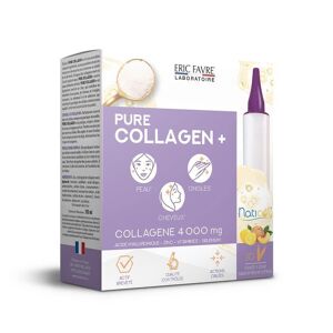Programme 10 Jours Pure Collagen + Anti Age Peche - Citron - Eric Favre
